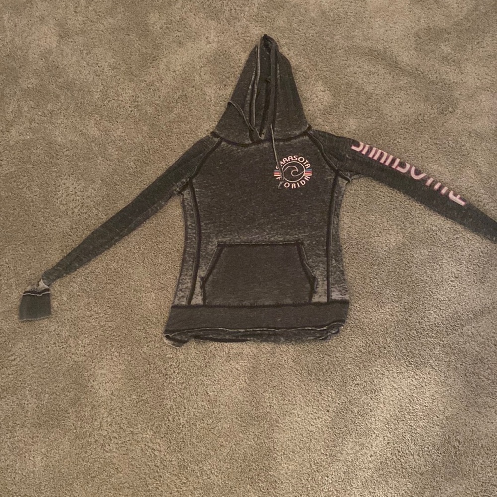 This is a thin sweatshirt